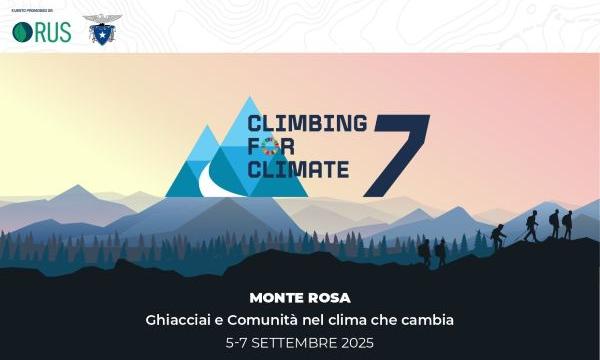Climbing for climate 7 - Monte Rosa: Ghiacciai e Comunità nel clima che cambia - 5|7 SETTEMBRE 2025